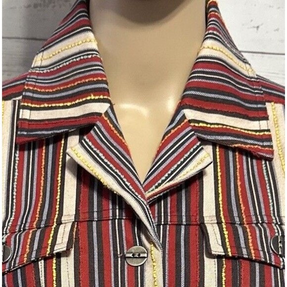 Christopher & Bank Striped Jacket - Picture 2 of 14
